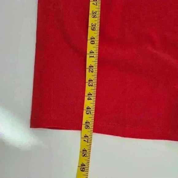 Tatyana Red Wiggle Bow Retro Vintage Pin Up Midi Dress - Plus Size 3XL - Picture 7 of 8